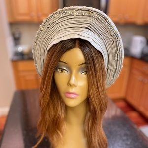 African Aso Oke head wrap (Auto Gele)